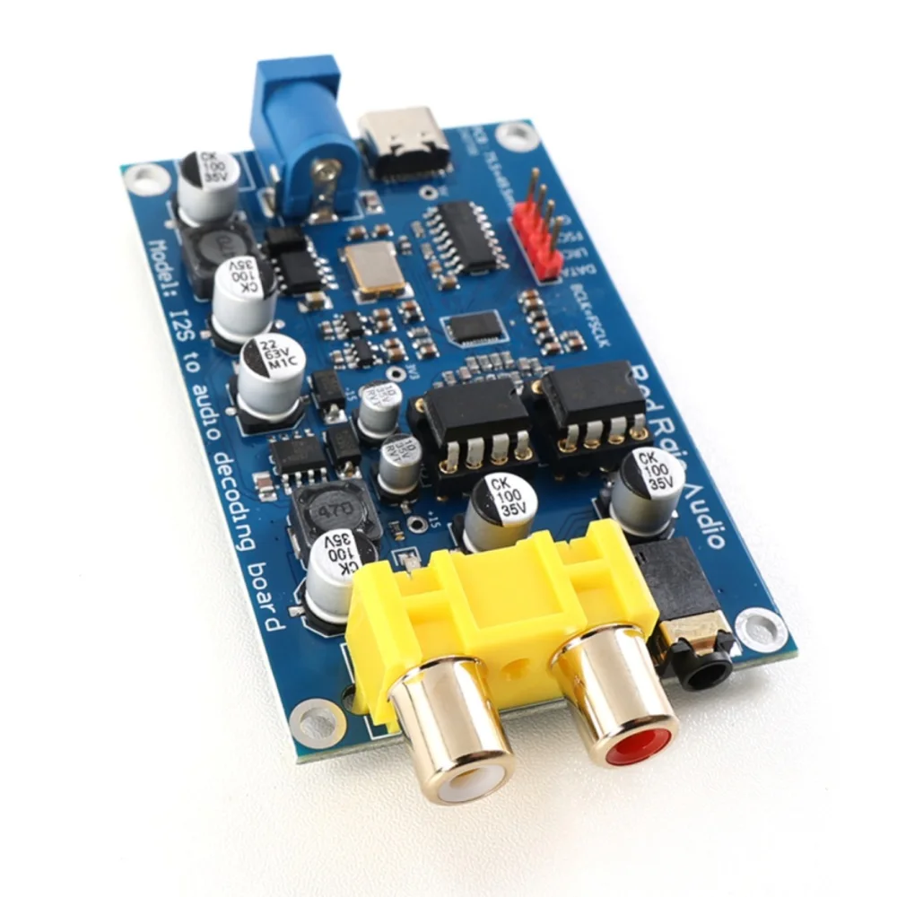 HIFI ES9038 I2S Decoder Board DSD512 Upgrade Decoder DAC Bluetooth Device Player 32Bit ES9038Q2M