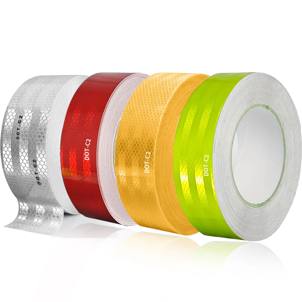 Car Reflective Safety Tape Warning Light Reflector Protective Trucks Auto Motorcycle Safety Mark Reflective Strip Sticker