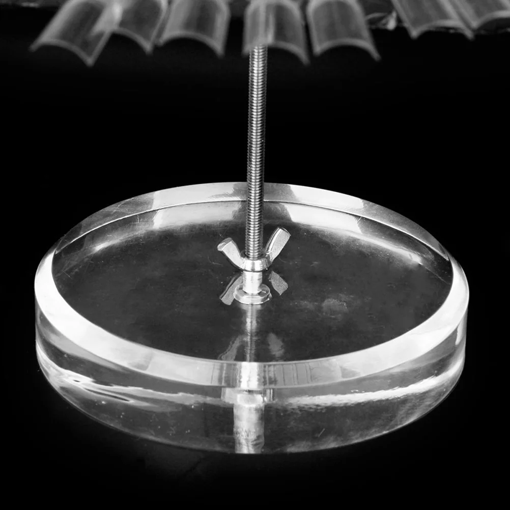 

120pcs Display Stands Clear Spiral Shelf For Nail Art Training Uv Gel Polish Color Chart Practice Board Beauty Salon Showcase