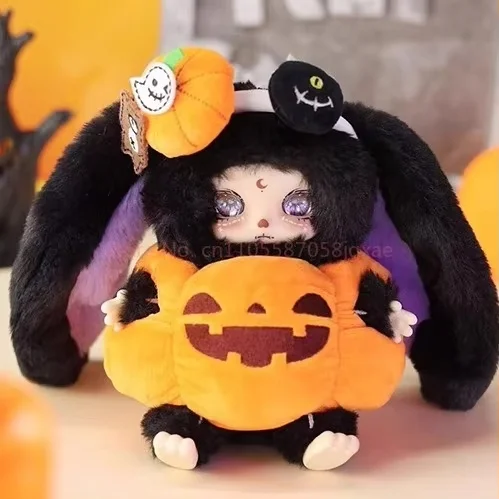 

Новая оригинальная серия Lokiki Trick Or Treat, слепая коробка на Хэллоуин, милые виниловые куклы с лицом, украшение, кулон, подарки на день рождения для девочек