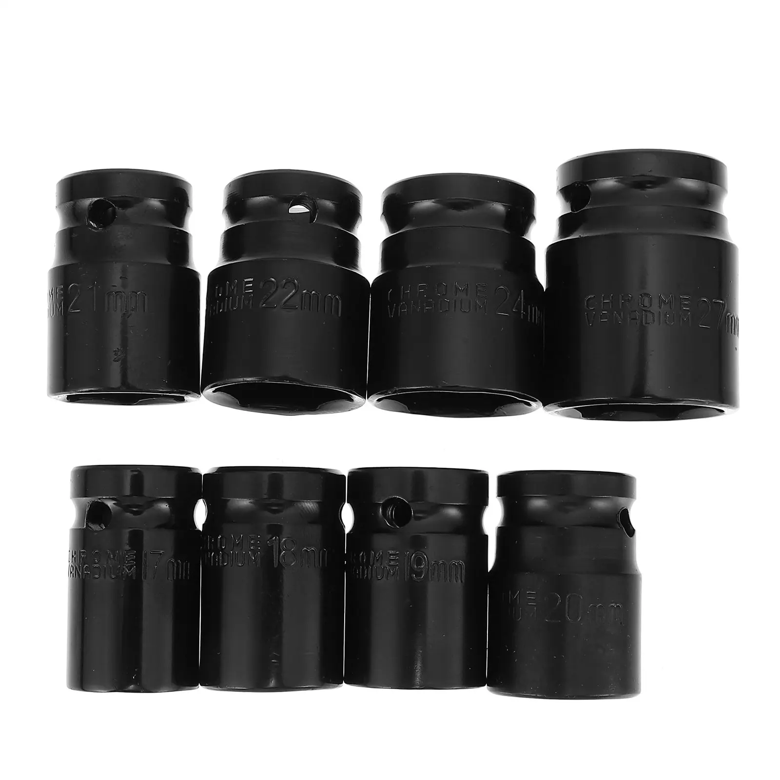 

Набор из 8 ударных пневматических головок для электрического гайковерта, шестигранные приводные головки из хромованадиевой стали, сверхмощные аксессуары для пневмоинструмента