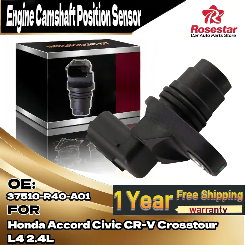 

Датчик положения распределительного вала двигателя 37510-R40-A01 для Honda Accord Civic для Honda CR-V Crosstour L4 2.4L
