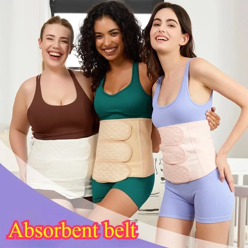 Women Postpartum Nursing Abdominal Support Belt Breathable Elastic Bondage Intimates Wirefree Body Recovery Adjustable Shapewear