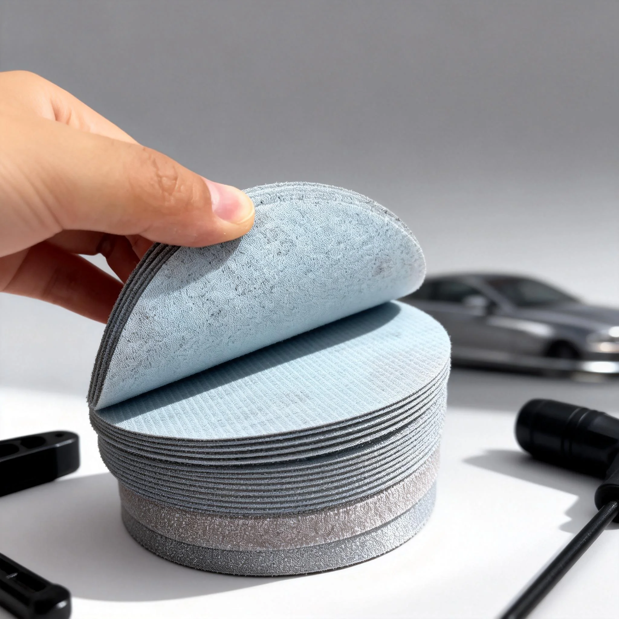 

30 шт. 125 мм шлифовальные диски на липучке 5-в-1 для шлифовальных машин Festool/MIRKA/3M, круглые абразивные листы для шлифовки и полировки