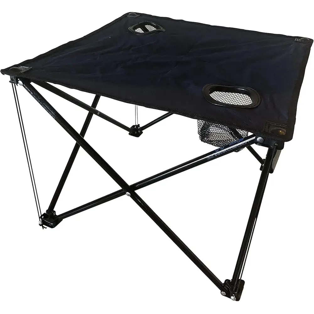 

Camping Table With Drink Holders And Carry Bag/Camping Stool (Mini Light Luded)