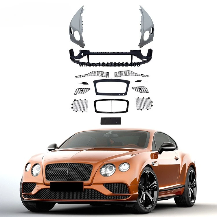 Car Accessories GT Front Body Kit Fit Fender for Continental Gt 2016-2018 Front Bumper Fender Auto Parts