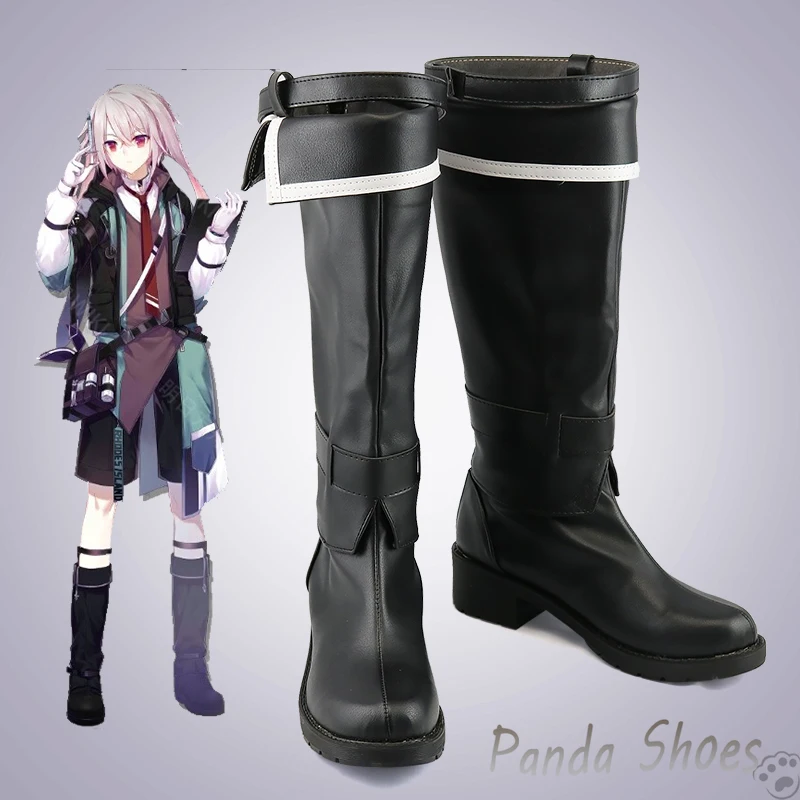 

Ansel Game Arknights Cosplay Shoes Anime Cos Comic Cosplay Costume Prop Shoes for Con Halloween Party