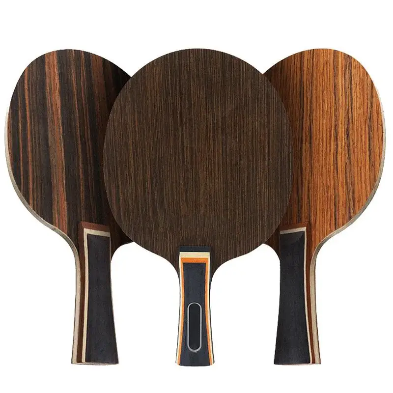 

NEW Table Tennis Racket Non-slip Hard Sports Racket Wooden Thick 5-layer Table Tennis Racquets Pingpong Accessories