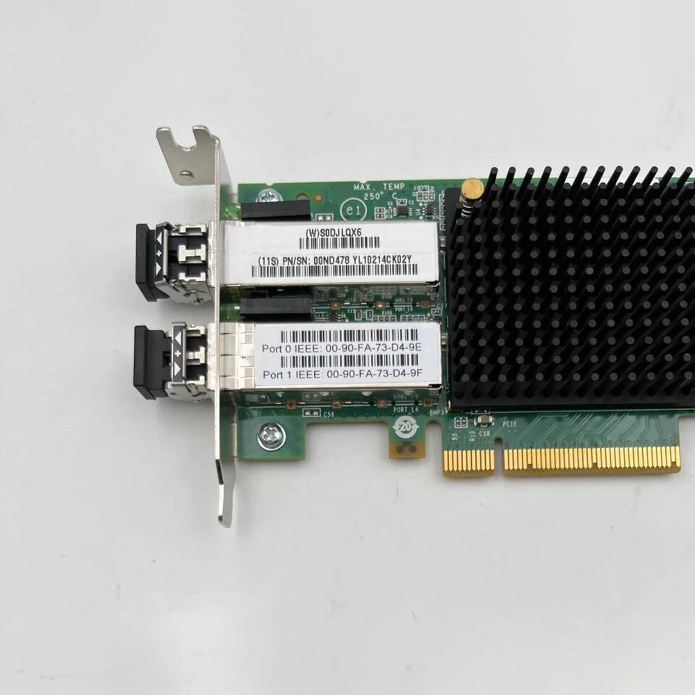 Для IBM 577F 00ND478 двухпортовая оптоволоконная плата 16G EN0A 00E3495 00E3496