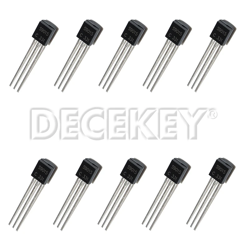 200pcs BJT Transistor Kit Bipolar Power Transistors A1015 BC327 BC337 C1815 S8050 S8850 2N2222 2N2907 2N3904 2N3906 PNP NPN