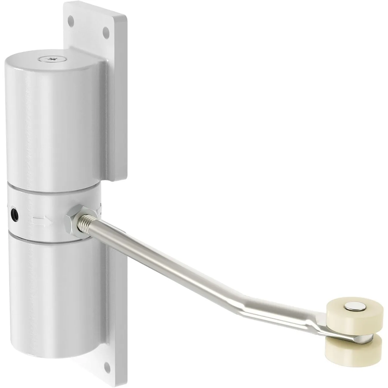 1 Stück automatischer Türschließer, einstellbare Spannung, leise, sicher, selbstschließende Türfeder, einfache Installation für Zuhause