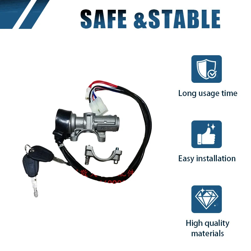NEW HNROCK Ignition Switch/Starter Key Lock Assembly for JAC Bus Parts