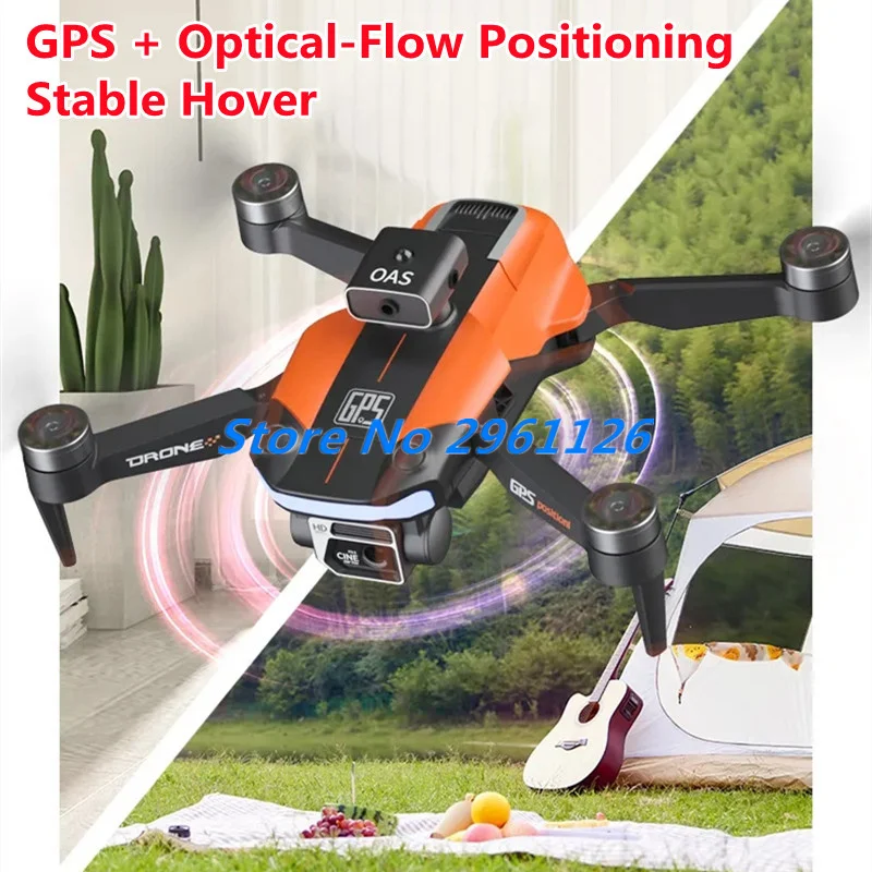 Brushless Smart GPS Follow Me WIFI FPV Remote Control Drone 8K ESC Dual Camera Avoiding Obstacle Optical WIFI Real Time RC Drone