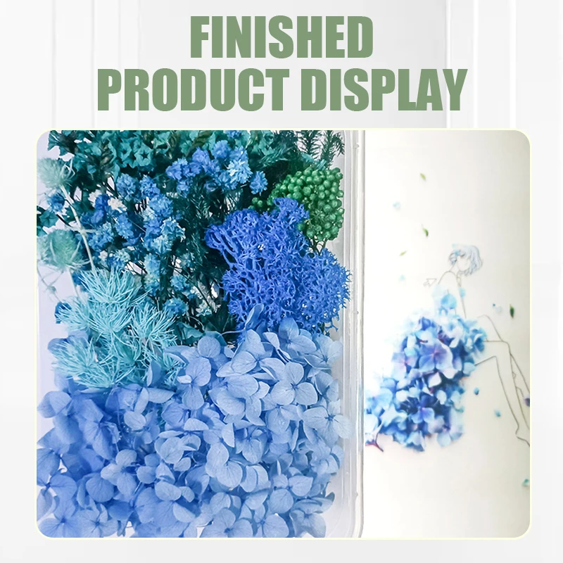 Flor seca real para fazer caso do telefone móvel vela artesanal artesanato resina cola epoxy pingente colar jóias artesanato diy acessórios