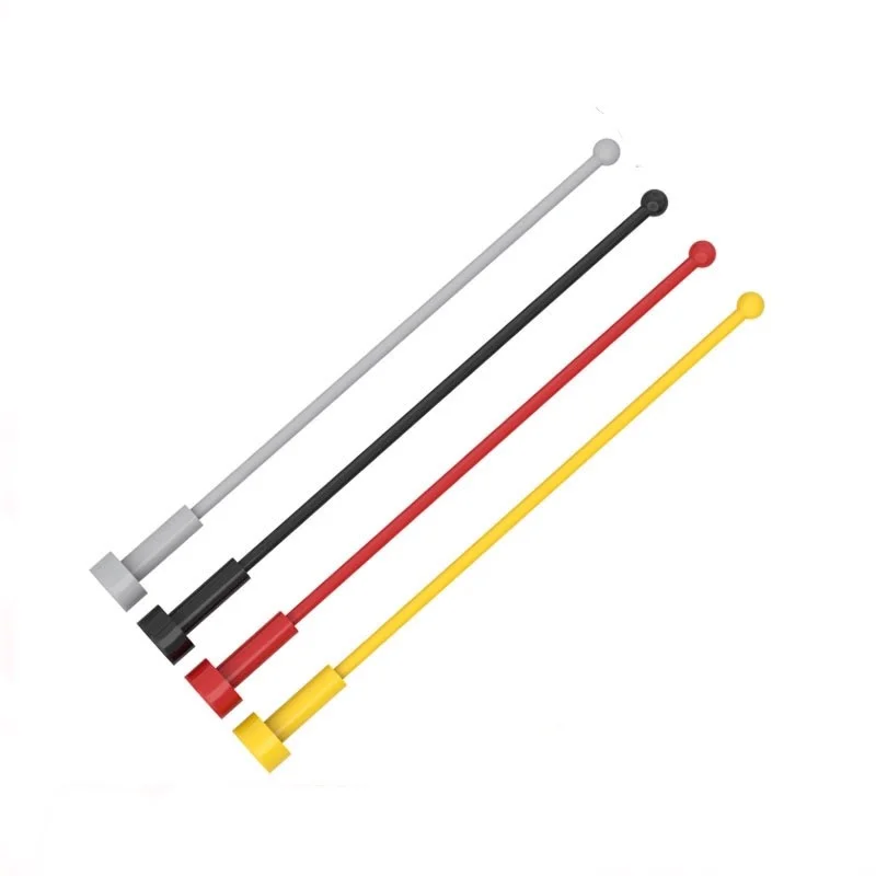 10PCS 2569 Antenna Whip 8H Building Blocks Kit Round Rod Particle Idea Educational Assemble Toys Children Birthday Kid Gifts