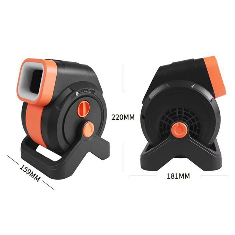 5200Mah Portable Bladeless Fan Outdoor Camping Fan Light USB Rechargeable Desktop Fan Brushless Small Fan