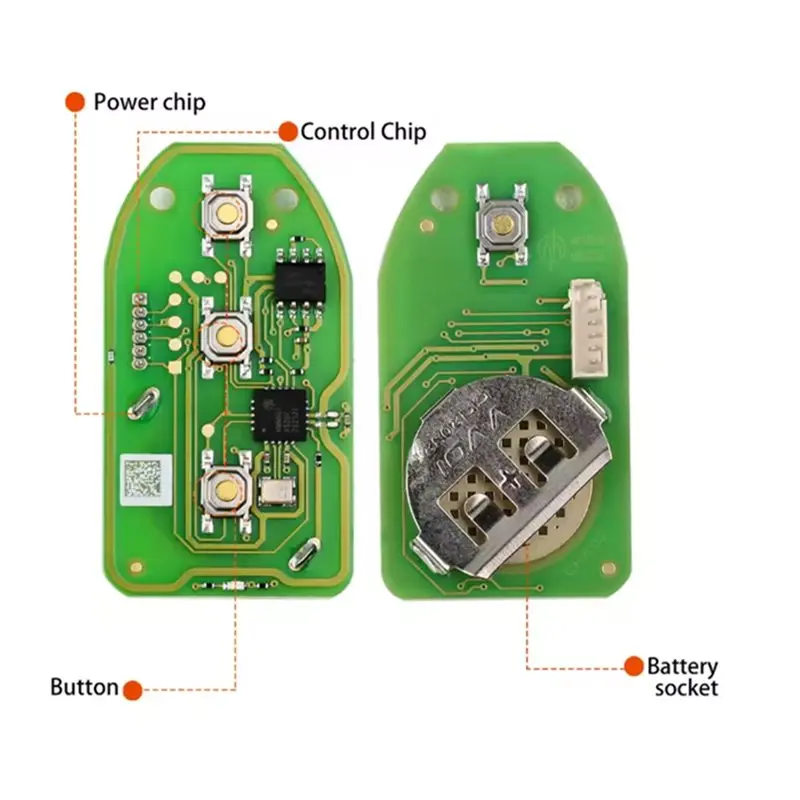 XKHY01EN Working Universal Remote Key Including Chip For Hyundai 3+ 1 Button English Version For Xhorse VVDI Key Tool