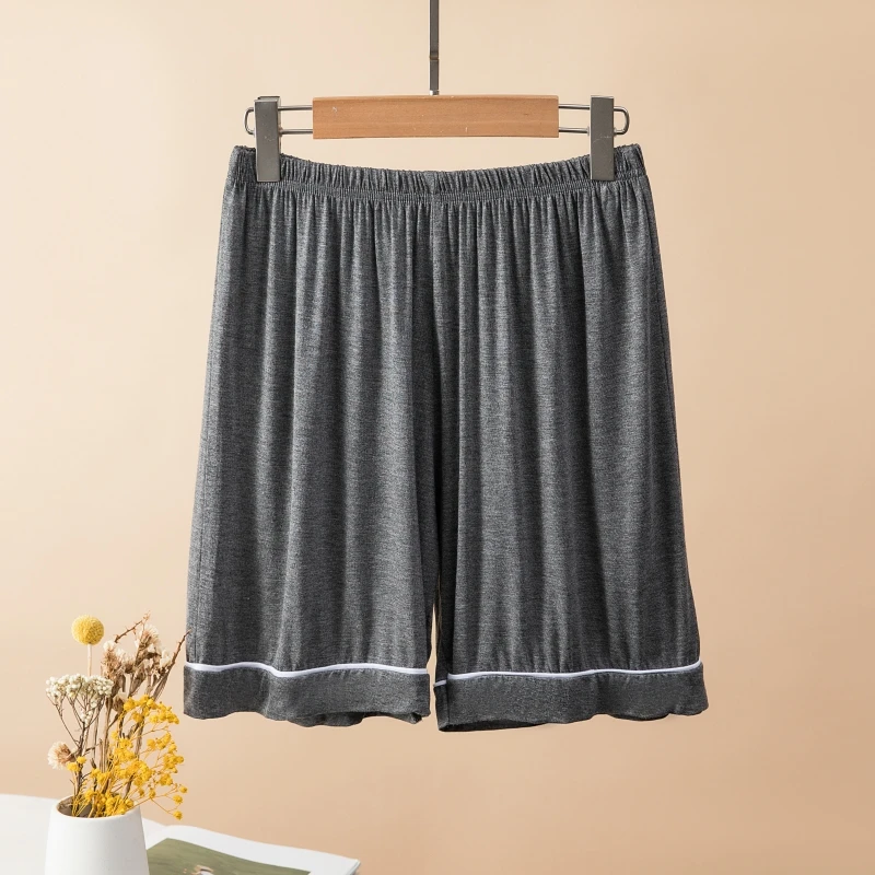 Modal ample décontracté orts femmes été mince taille haute jambe large cinq points pantalon confortable vêtements d'extérieur respirants Spwear