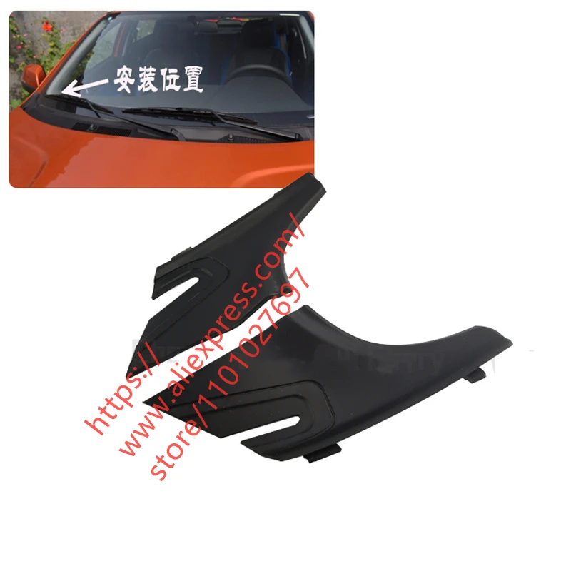 

Front Windshield Side Cover for Chery Tiggo 2, Ventilated Decorative Cover