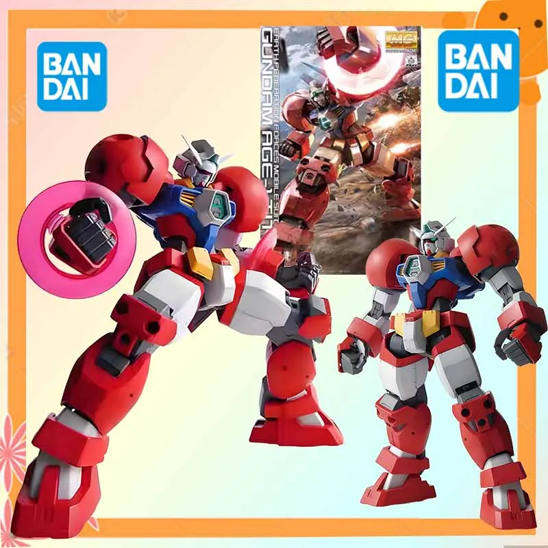 

В НАЛИЧИИ Bandai Original GUNDAM MG GUNDAM AGE-1 TITUS Аниме Фигурка Сборная модель игрушки Коллекционная модель