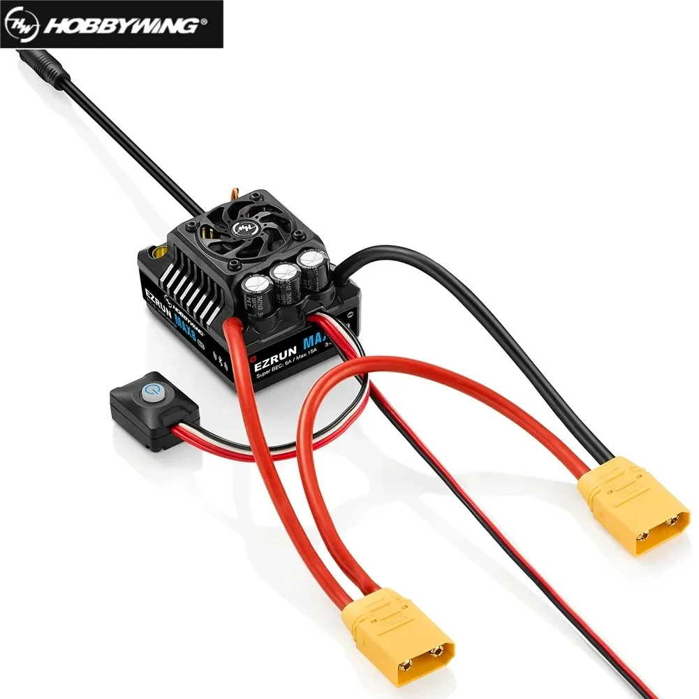 2025 Hobbywing EzRun MAX8 G2S 160A Sensory Brushless ESC for 1/10 1/8 RC Model Car Buggy OffRoad Vehicles