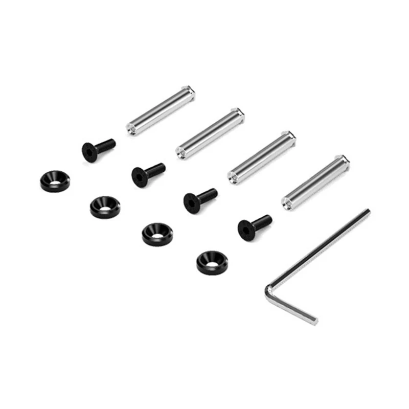 Aluminum Alloy Screw Nut Set Colorful Anodized for Computer Case CPU Cooling Fan