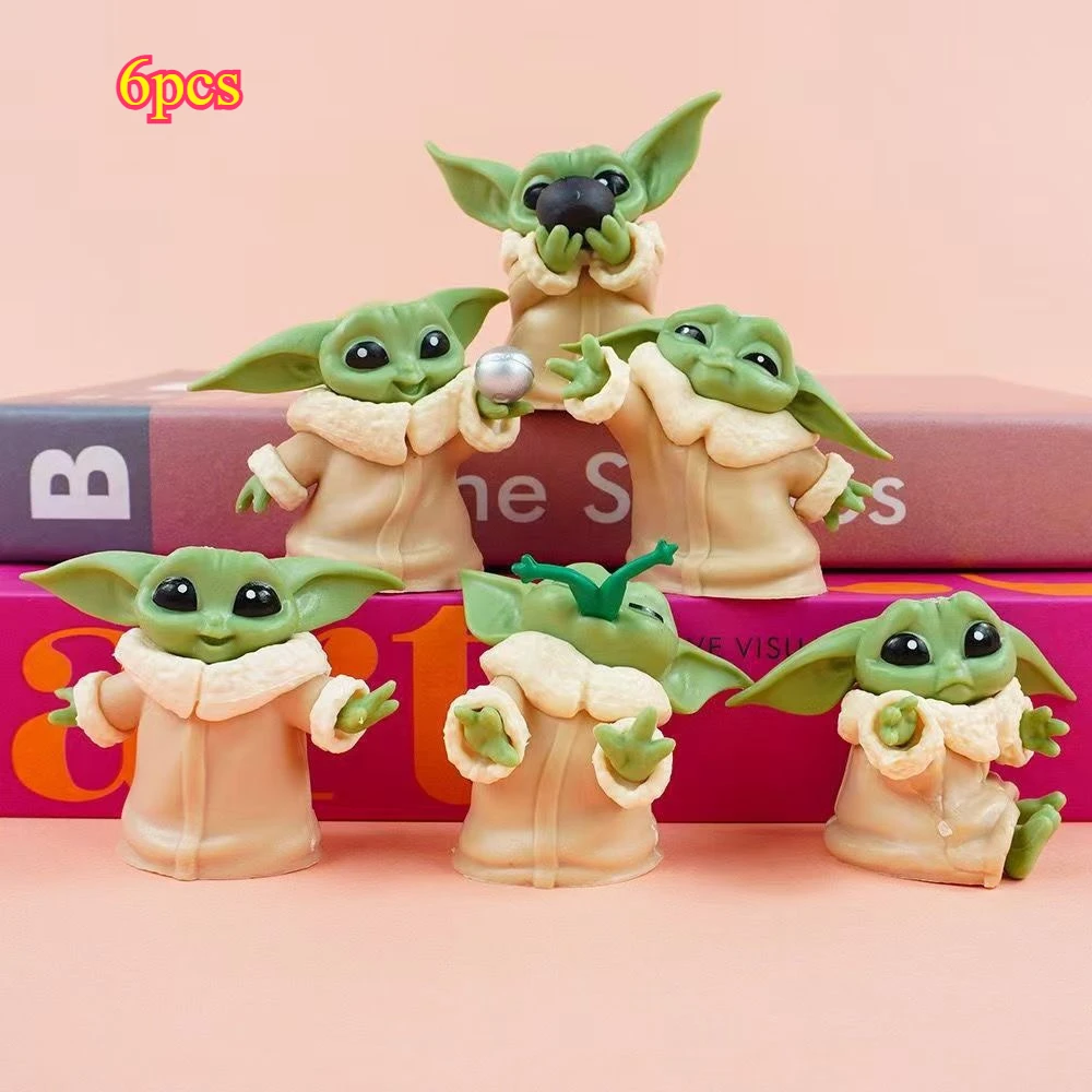 6Pcs/Set Baby Yoda … - image