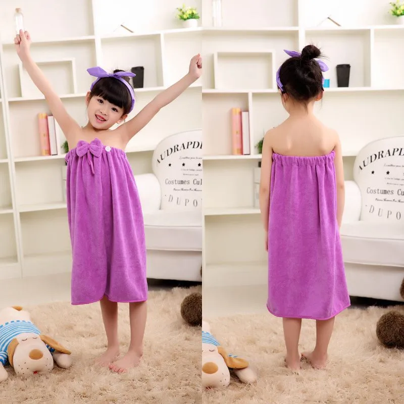 Badhanddoek Badjas Voor Kinderen Superzachte Badrok Voor Kinderen Super Absorberend Douchedoek Badjas Strandzwemhanddoek
