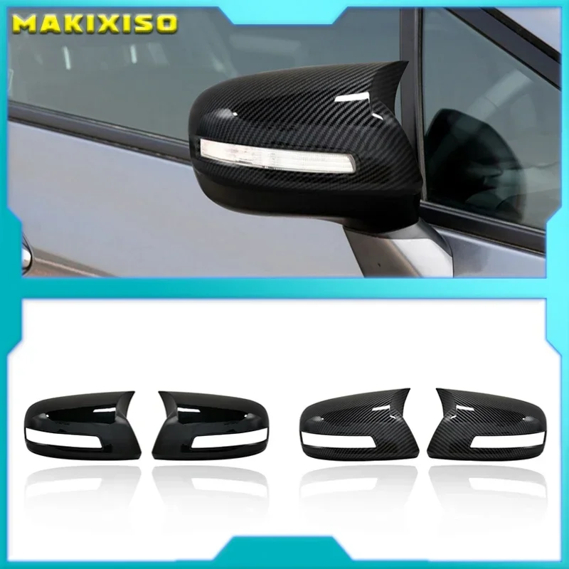 

For Honda CIVIC 2012 2013 2014 2015 Gloss Black Side Rearview Rear View Mirror Cover