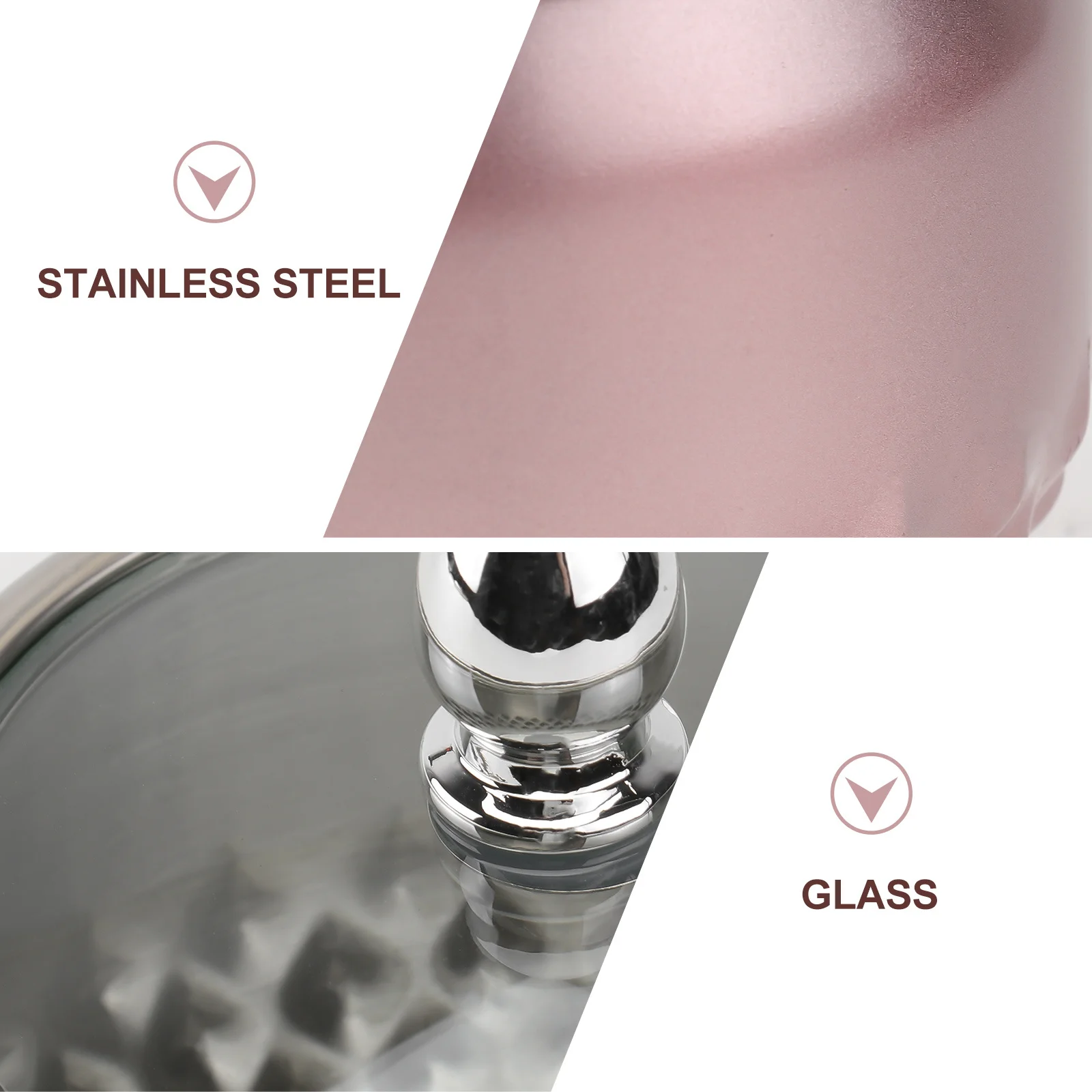 

1Set Stainless Steel Seasoning Jars Simple Style Containers Safe Material Easy Open Effortless Cooking Save Counter