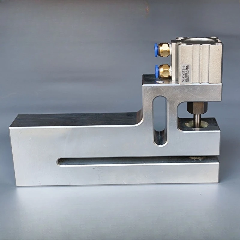 2-10MM Round Hole Pneumatic Puncher Plastic Bag Punch Machine Material Passing Width 150Mm Packaging PP Film PE Punching Machine