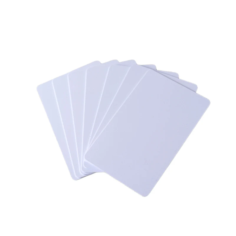 230Pcs/Lot White Inkjet Printable Plastic Card Standard Size CR80 Membership VIP Blank PVC Card for Epson L800 L805 Printer