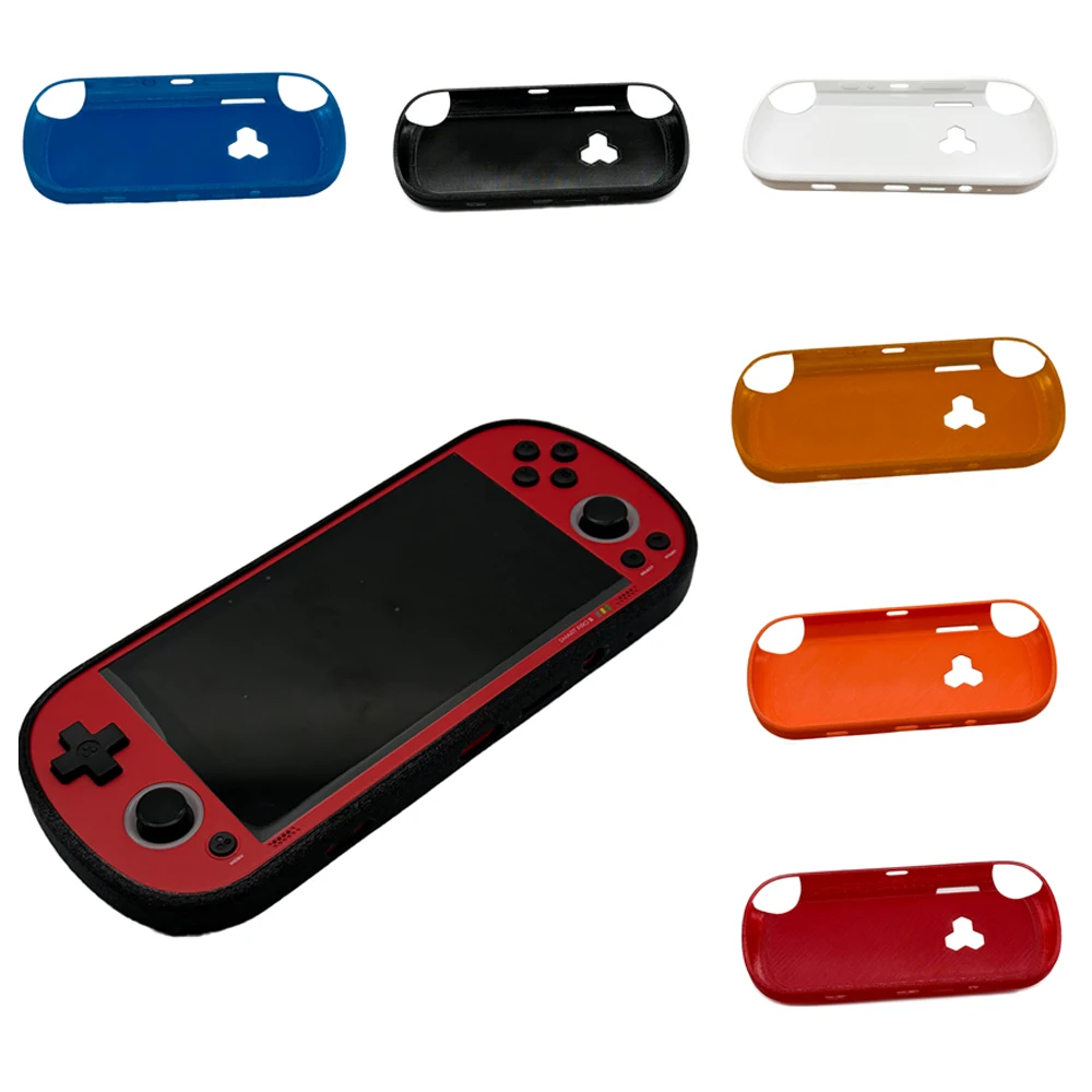 TPU Protective Case  For TRIMUI SMART PRO S Gaming Console, 3D Printed Protective Sleeve Anti-Scratch Housing Case Cover