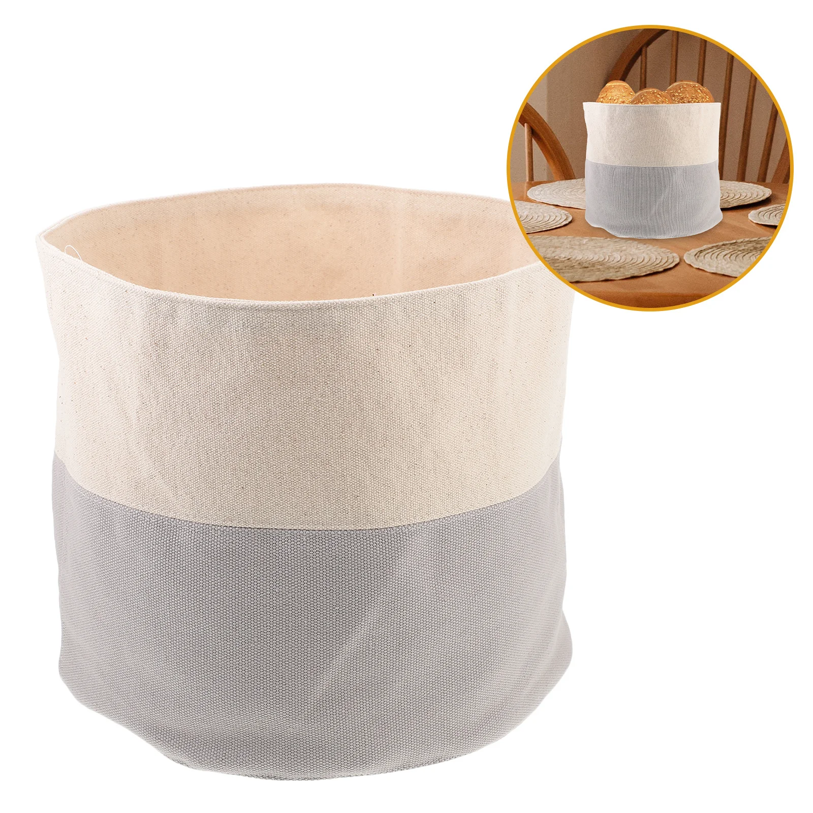 

Reusable Cotton Bread Storage Basket Food Grade Bread Bag for Bakery Cookies Toast Snacks Storage Pouch Pastry Bags,