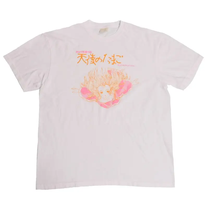 Angel's Egg Anime Movie Tee Criterion Cult Classic Cinema Halloween Film Boxy Tee Shirt Tenshi no Tamago Japanese art film OVA M