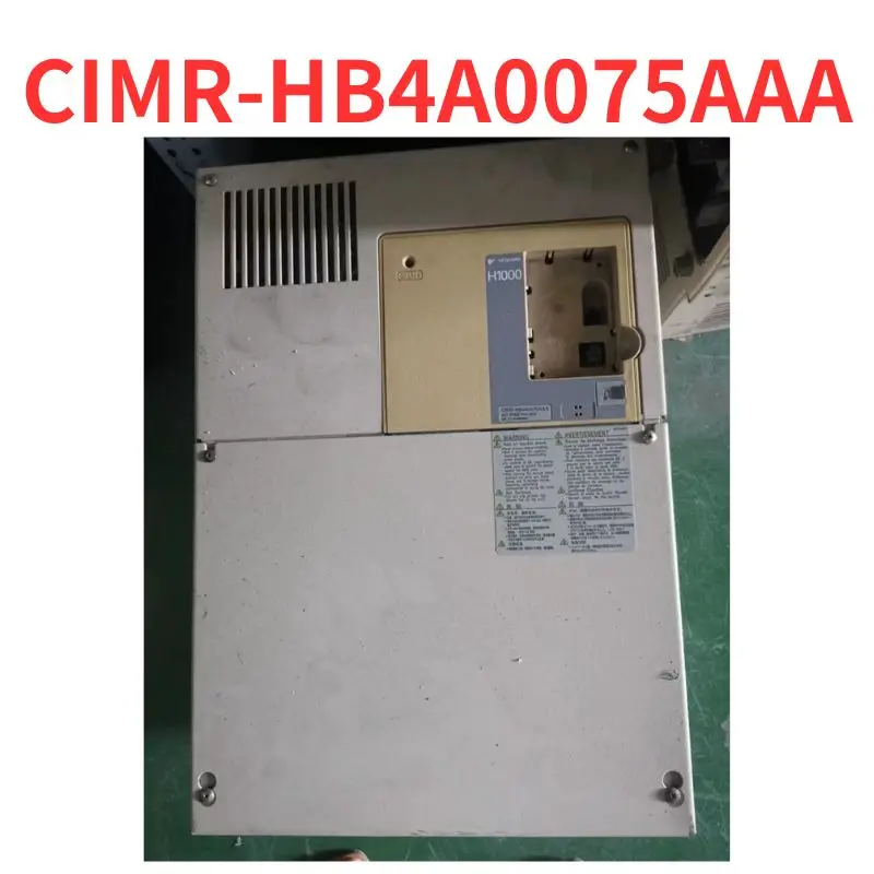 

second-hand inverter CIMR-HB4A0075AAA, function well Tested well and shipped quickly