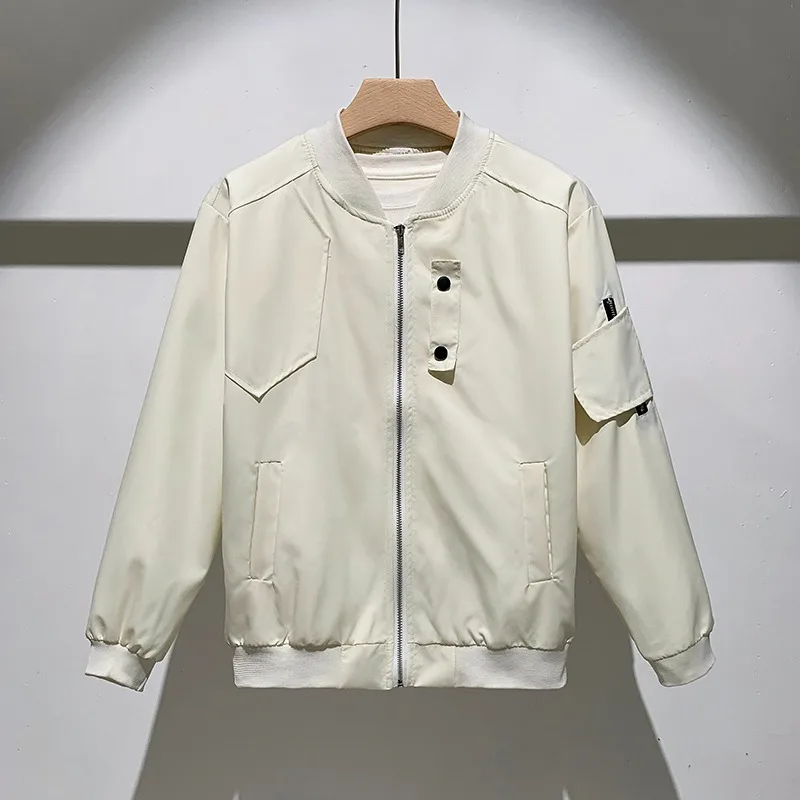 ملابس رجالية معطف الربيع والخريف الرجال جواكت شتوية رجل مبيعات السترات الحرم الجامعي زي بيسبول رجالي سترة واقية معاطف #5