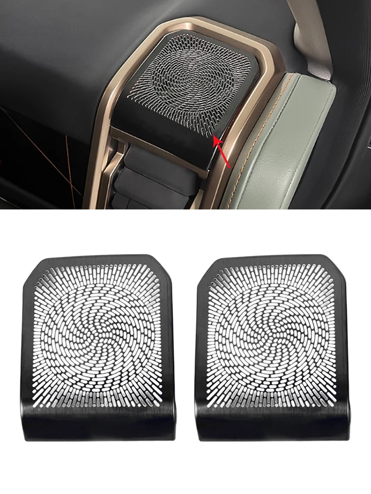 

For Chery Jaecoo 6 J6 ICAR 03 2024 2025 Car Center Console Side Air Outlet Protective Mesh Cover
