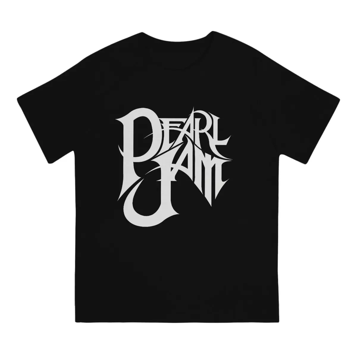 Jam Grafitti T Shirts for Men Cotton Awesome T-Shirts Round Collar Pearl Jam Tees Short Sleeve Tops Summer