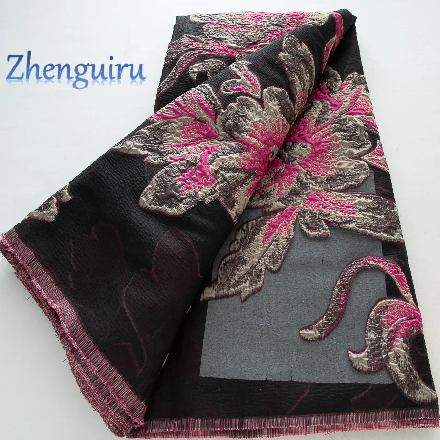 

Nigerian Brocade Lace Fabric 5Yard Tulle Luxury 2025 High Quality French African Jacquar Lace Fabric for Wedding Dress Sew 4608