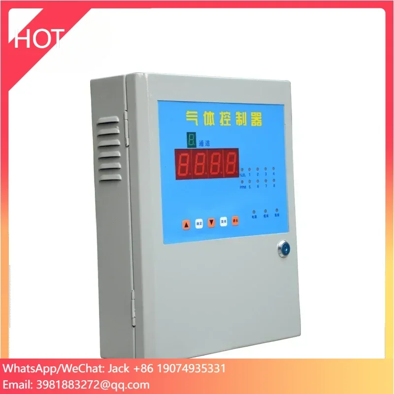 

Addressable Fire Alarm Control Panel/ Gas Detector Controller with Active Fan