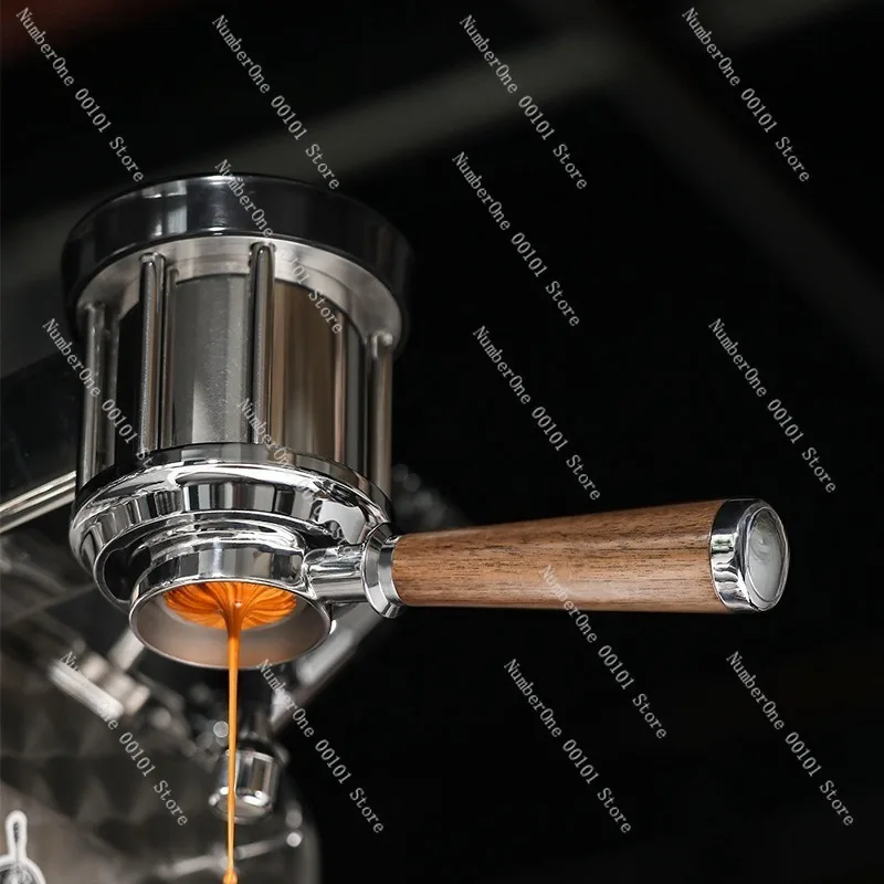 Professional Bottomless Portafilter Handle 51mm 54mm 58mm for Espresso Coffee Machine Naked Extraction Brewing Head Replacement