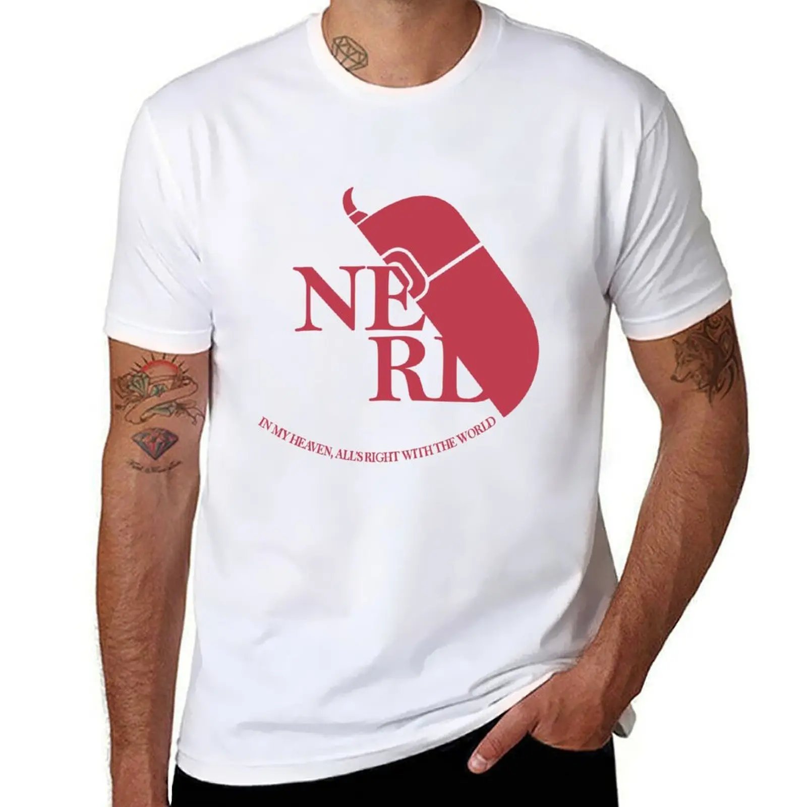 

NERV Nerd Mouse T-Shirt summer 2025 rapper graphic tees shirts graphic tee men
