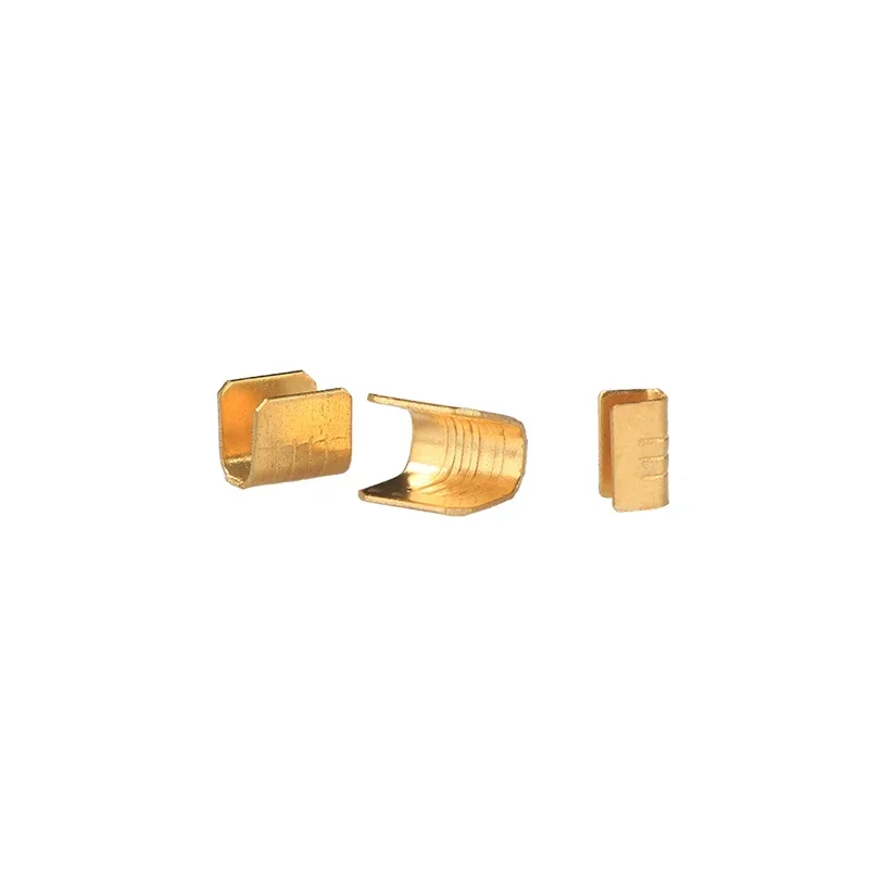 100PCS DJ454 U-Shaped 0.5-6mm2 U-type Docking Wire Connector line Pressing Button Quick Connect Terminal Wiring