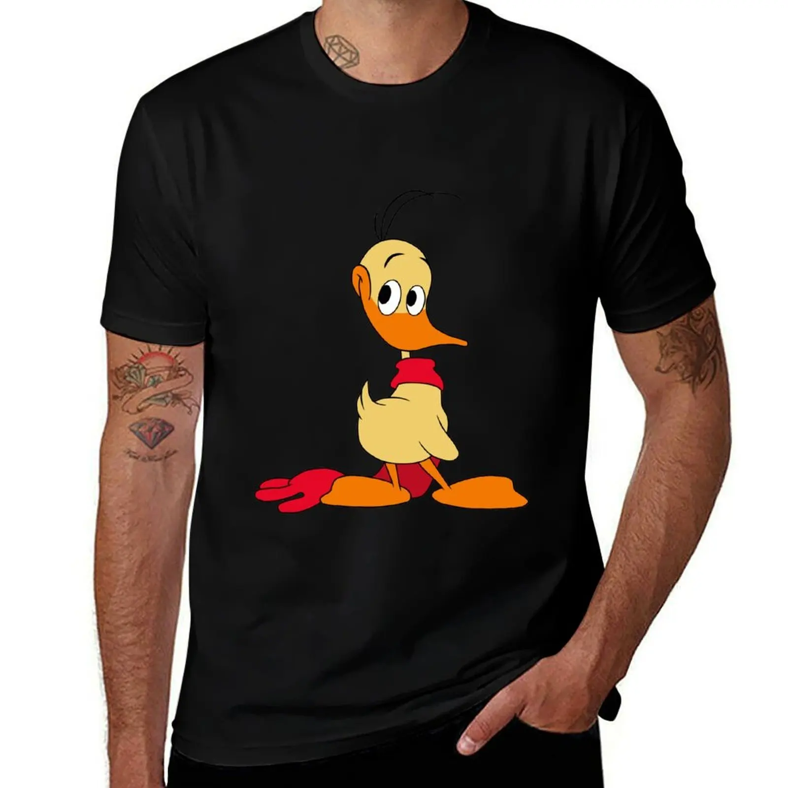 Футболка Alfred J. Quack, праздничный повседневный топ с короткими рукавами