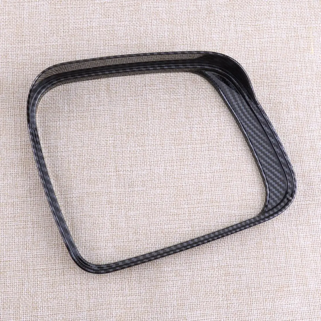 1 Pair Carbon Fiber Style Car Side Rear Mirror Visor Rain Eyebrow Cover Trim Fit for Dodge Durango 2011 2012 2013 2014 2015-2021