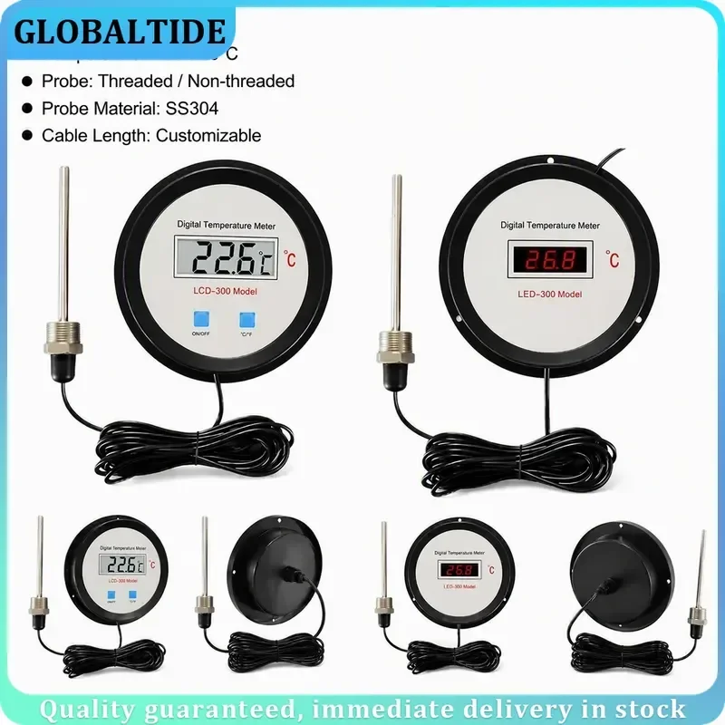 Digital Display Thermometer Electronic Temperature Meter LCD Digital Thermometer Temperature Gauge for Home Kitchen