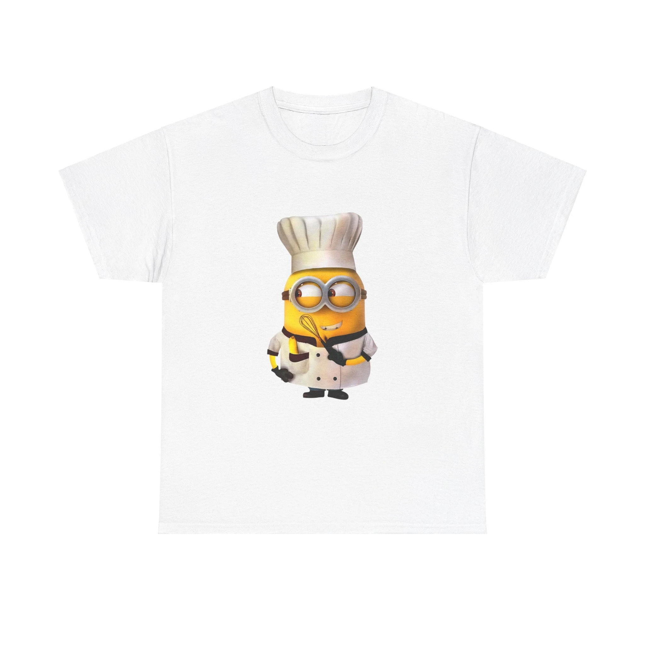 

Cartoon Minions Graphic Printing Summer Autumn Winter Cotton Men's and Women's T-Shirts Short Sleeves Luxury Outdoor Sports