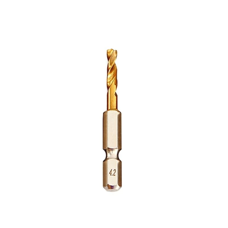 Y1AD Reliable Hexagonal Handle Twist Drill Bit for Furniture Installation and Repair