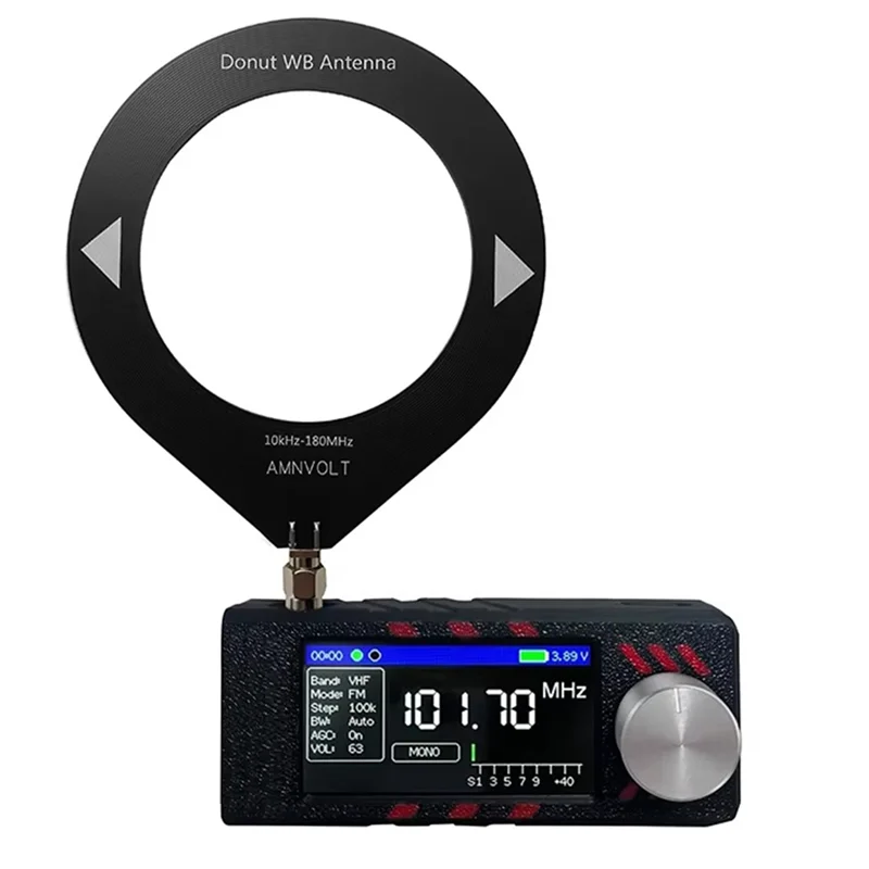 ABUL-Upgrade 0,5–108 MHz Version ATS MINI PRO SI4732 Vollband-DSP-Radio, Taschenempfänger, FM AM MW SW SSB, V1.01 ESP32-S3